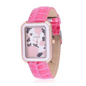 STRADA Resin Watch in ION Plated RG